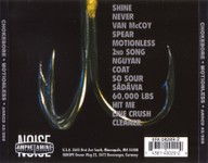 Motionless (1993 edition) - CD back cover
